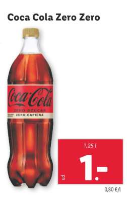 Coca Cola Zero Zero