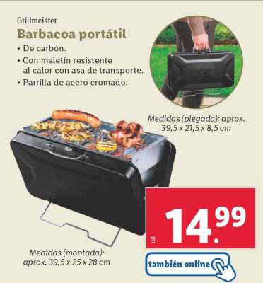 Grillmeister Barbacoa portátil