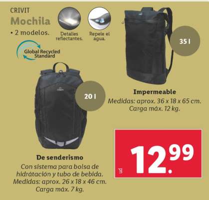 CRIVIT Mochila