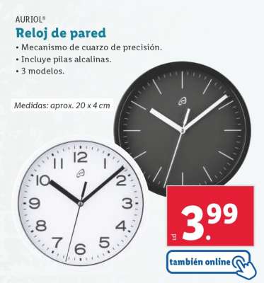 Reloj de pared