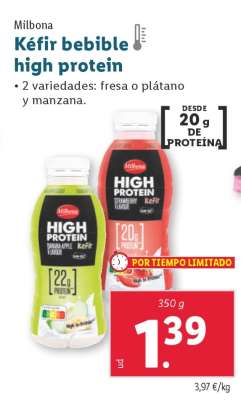 Kéfir bebible high protein