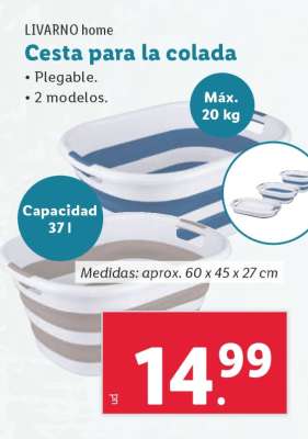 Cesta para la colada