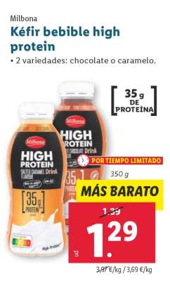 Kéfir bebible high protein