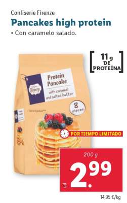 Pancakes high protein