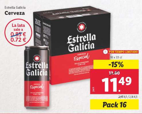 ESTRELLA GALICIA Cerveza
