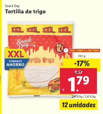 Tortilla de trigo