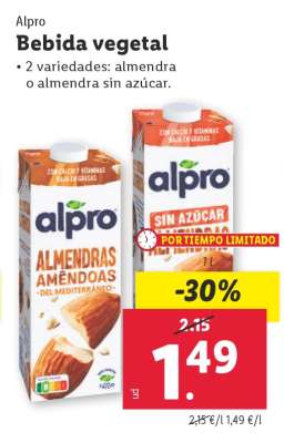 ALPRO Bebida vegetal