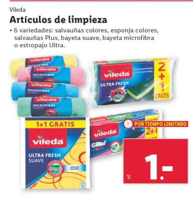 Artículos de limpieza