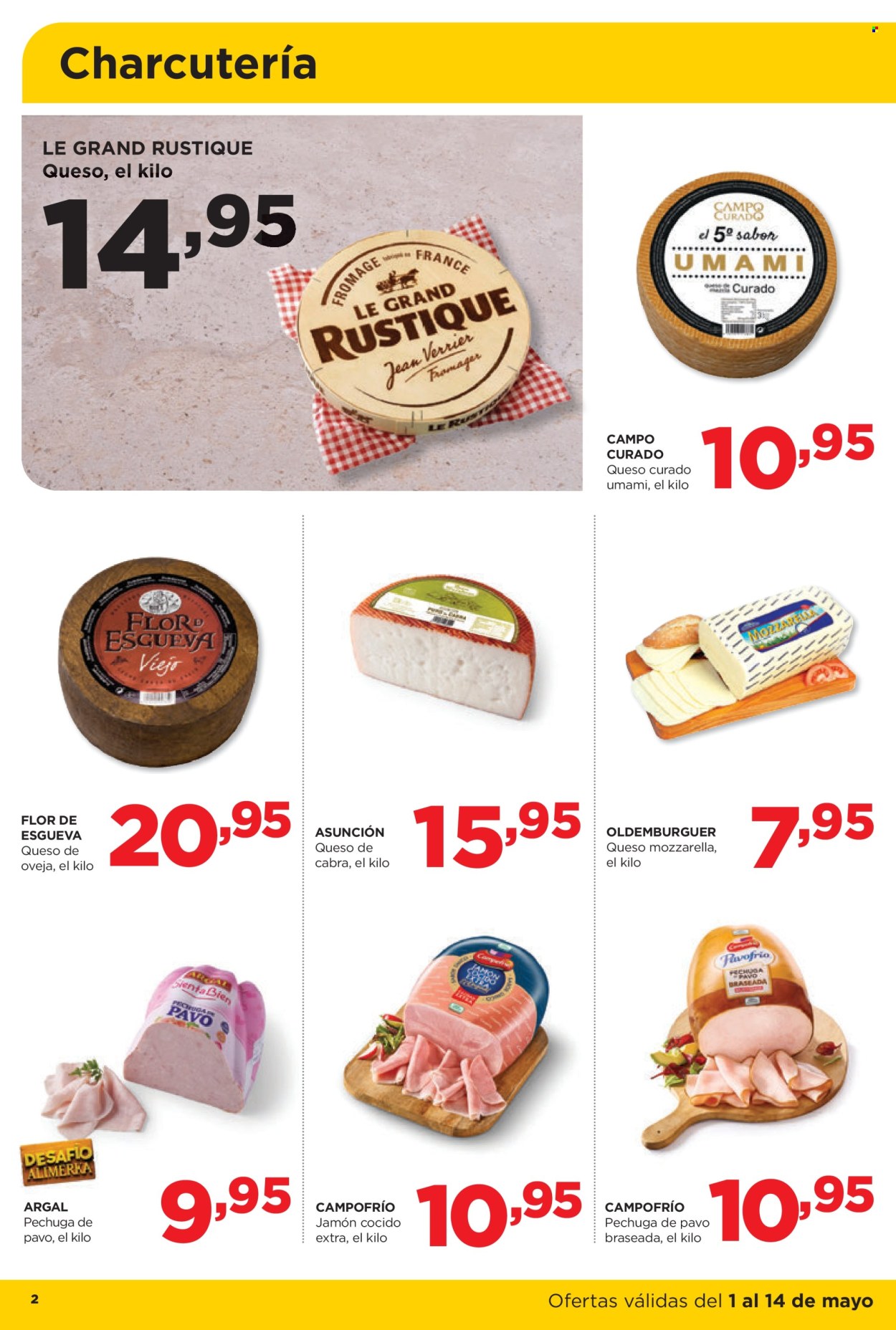 Folleto vigente Alimerka  - 1.5.2025 - 14.5.2025.