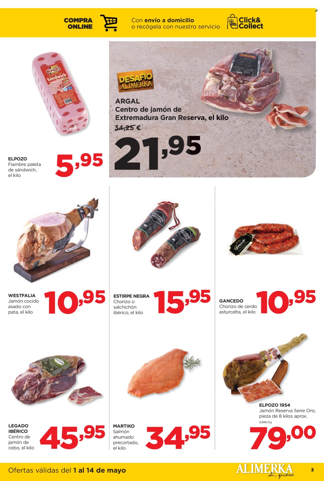 Folleto vigente Alimerka  - 1.5.2025 - 14.5.2025.