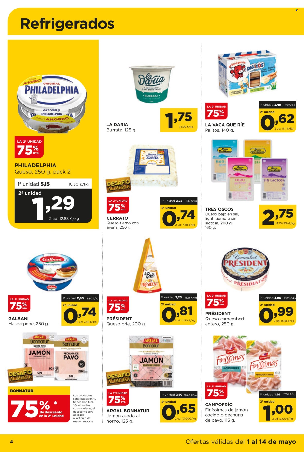 Folleto vigente Alimerka  - 1.5.2025 - 14.5.2025.