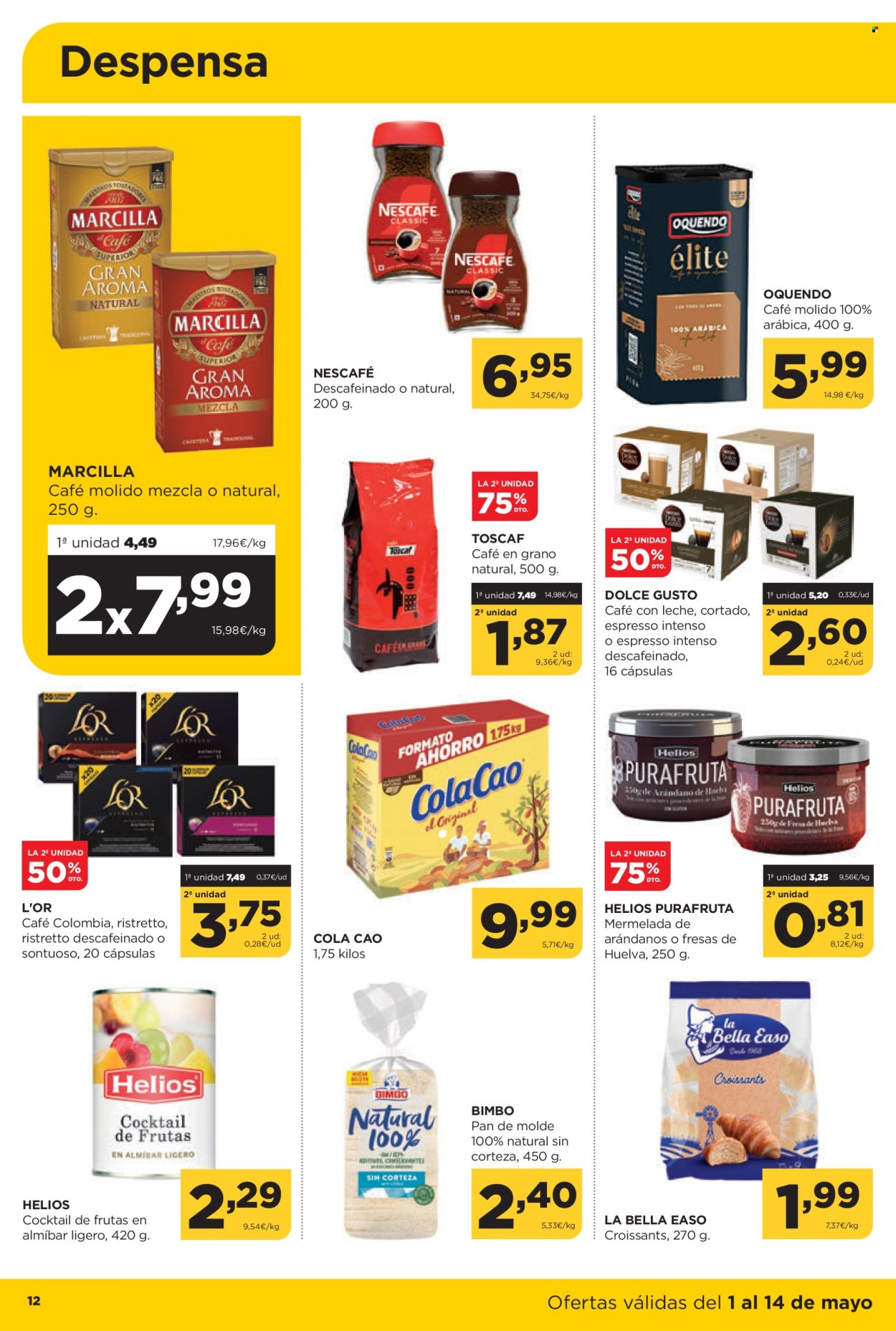 Folleto vigente Alimerka  - 1.5.2025 - 14.5.2025.
