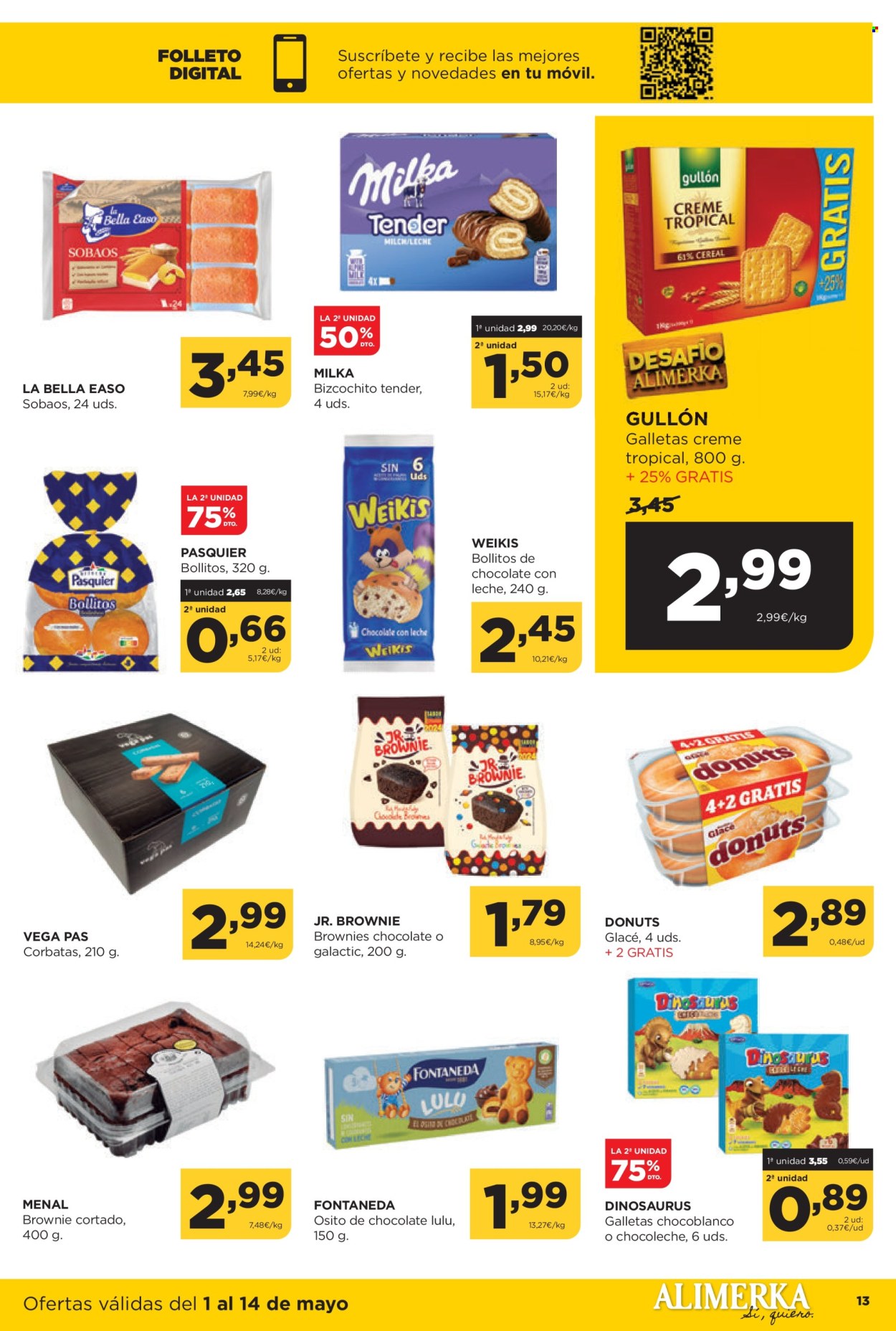 Folleto vigente Alimerka  - 1.5.2025 - 14.5.2025.