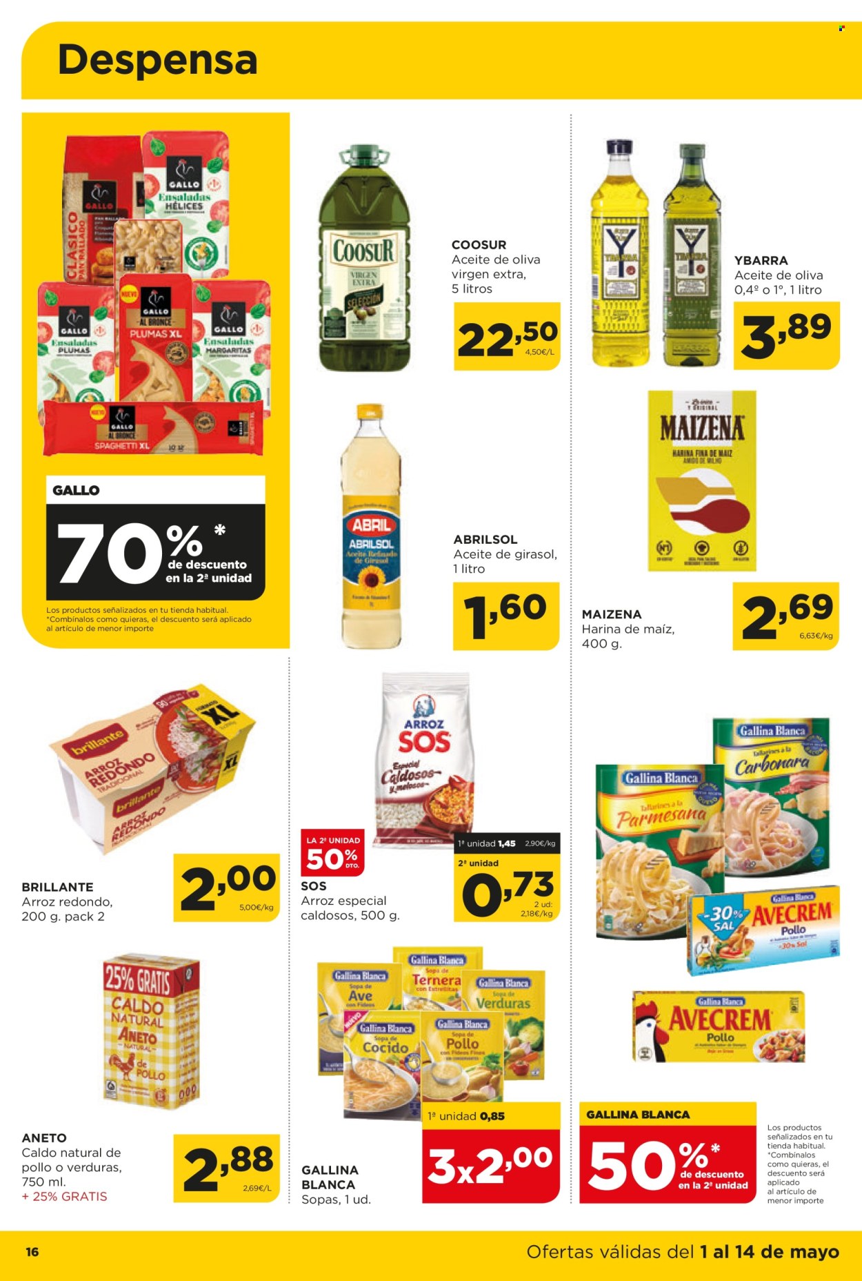 Folleto vigente Alimerka  - 1.5.2025 - 14.5.2025.