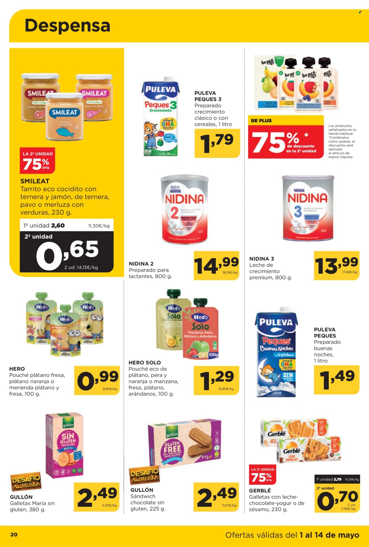 Folleto vigente Alimerka  - 1.5.2025 - 14.5.2025.