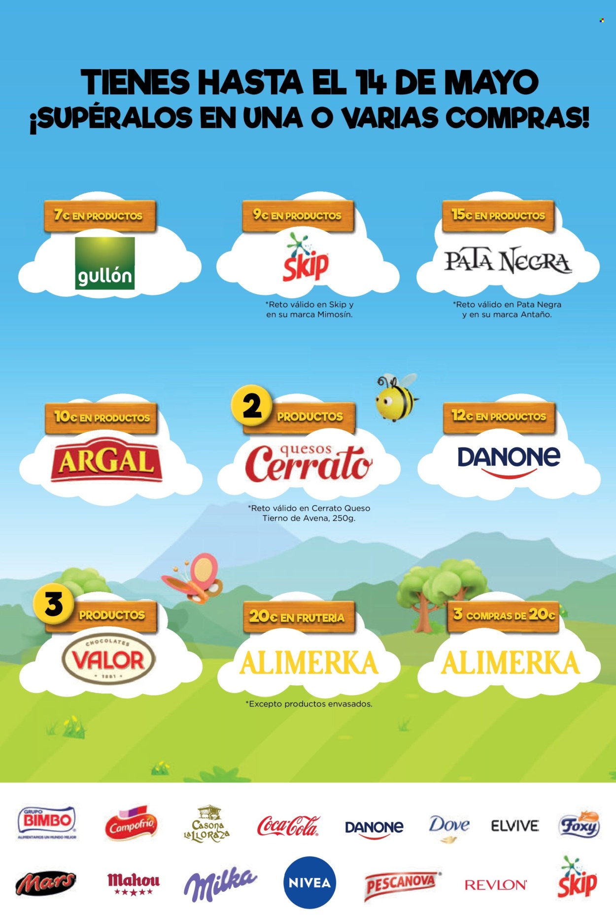 Folleto vigente Alimerka  - 1.5.2025 - 14.5.2025.