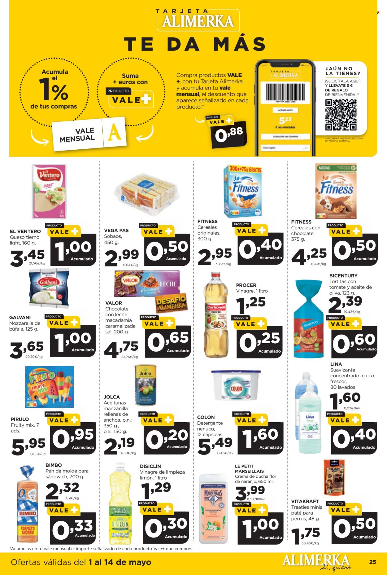 Folleto vigente Alimerka  - 1.5.2025 - 14.5.2025.