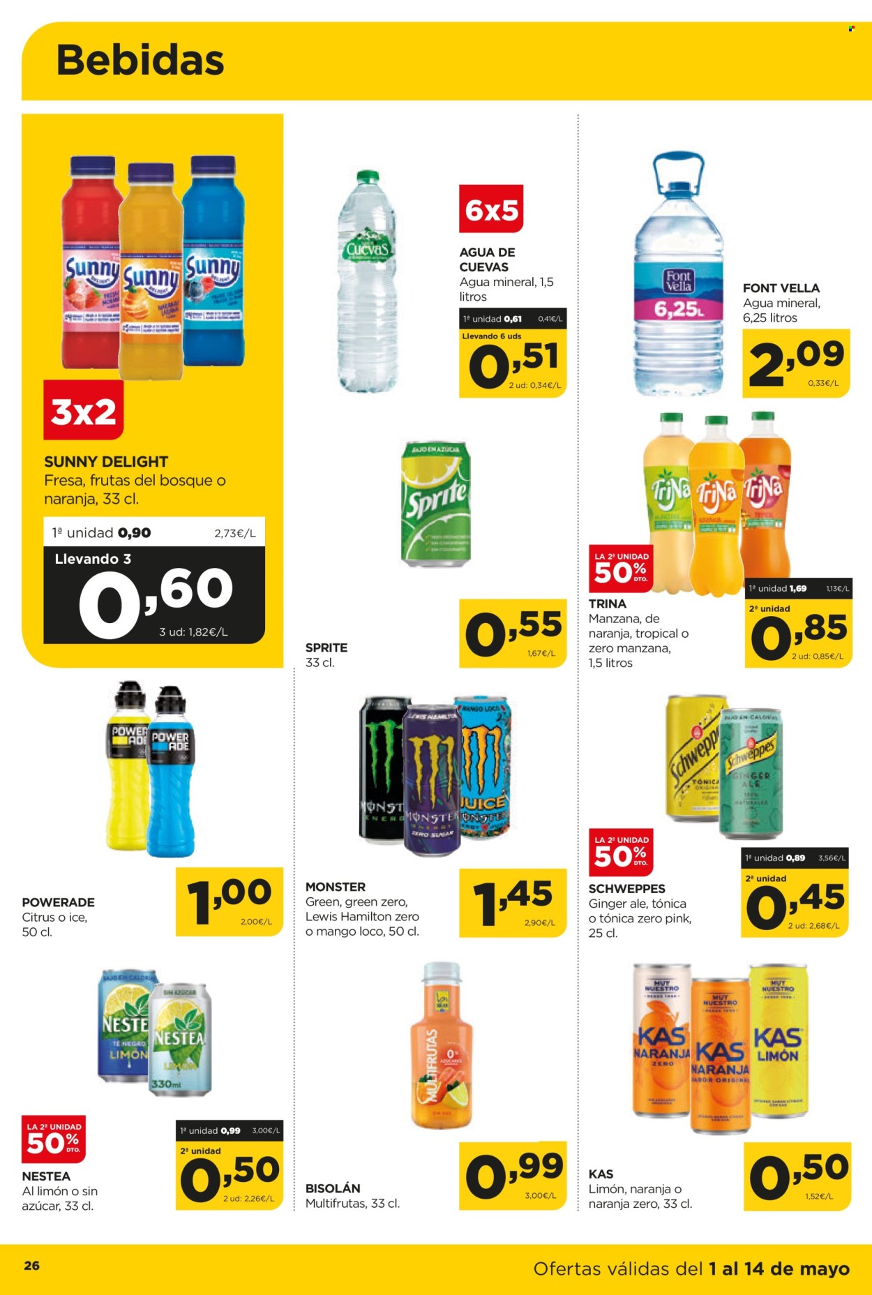 Folleto vigente Alimerka  - 1.5.2025 - 14.5.2025.