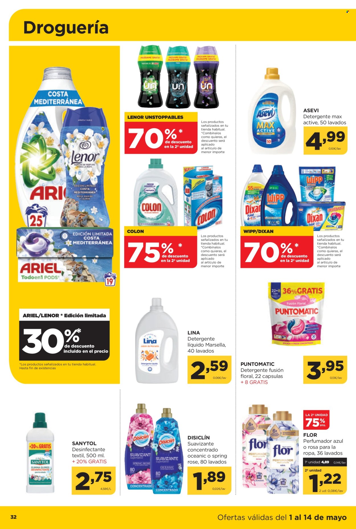 Folleto vigente Alimerka  - 1.5.2025 - 14.5.2025.