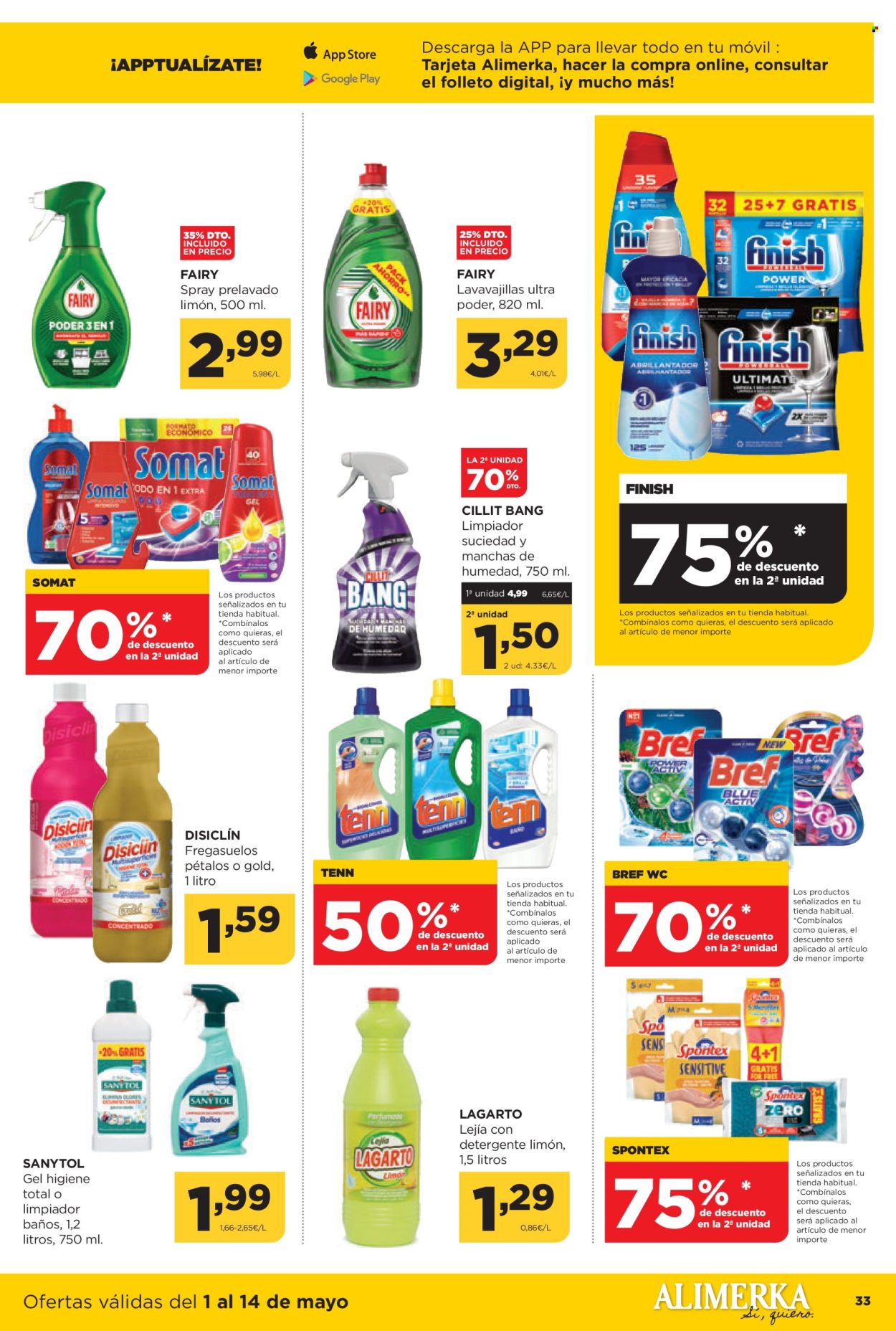 Folleto vigente Alimerka  - 1.5.2025 - 14.5.2025.