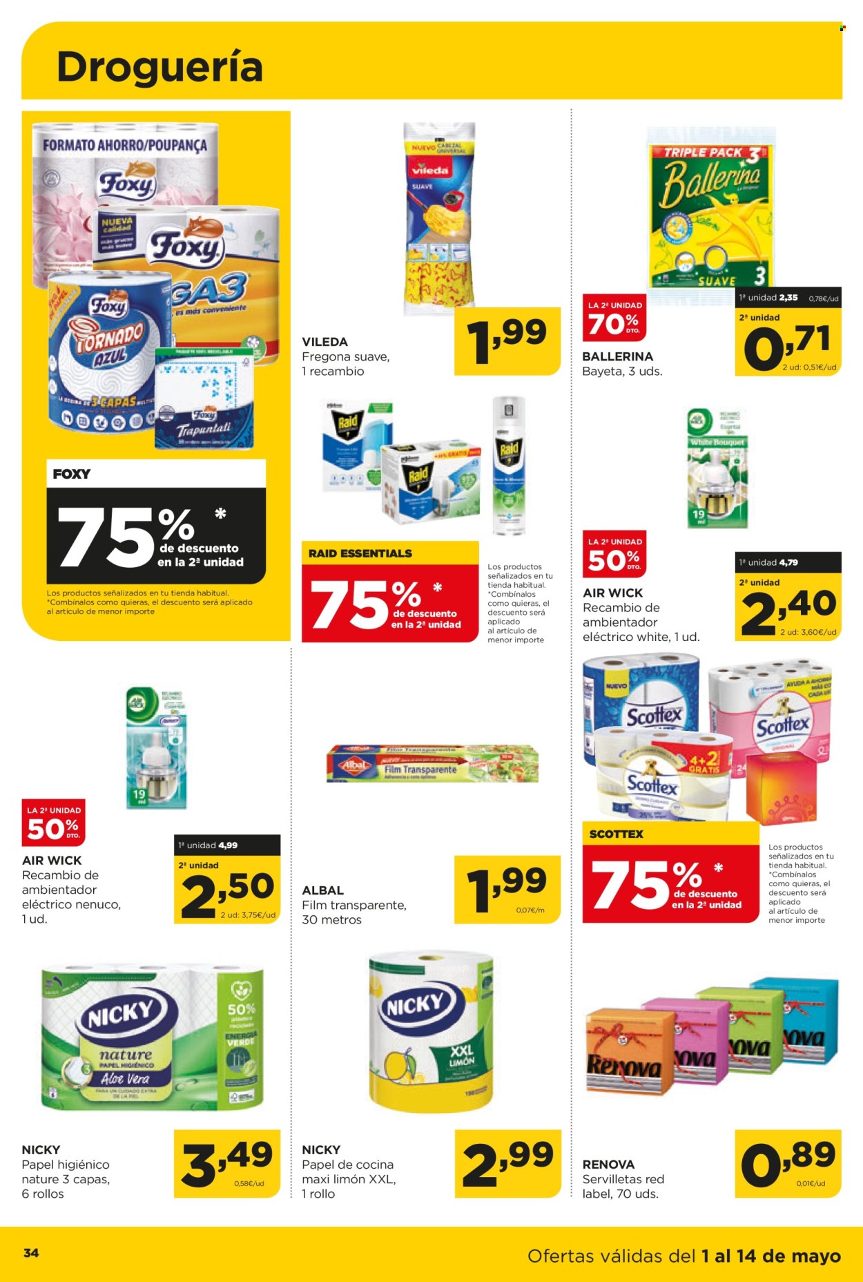 Folleto vigente Alimerka  - 1.5.2025 - 14.5.2025.