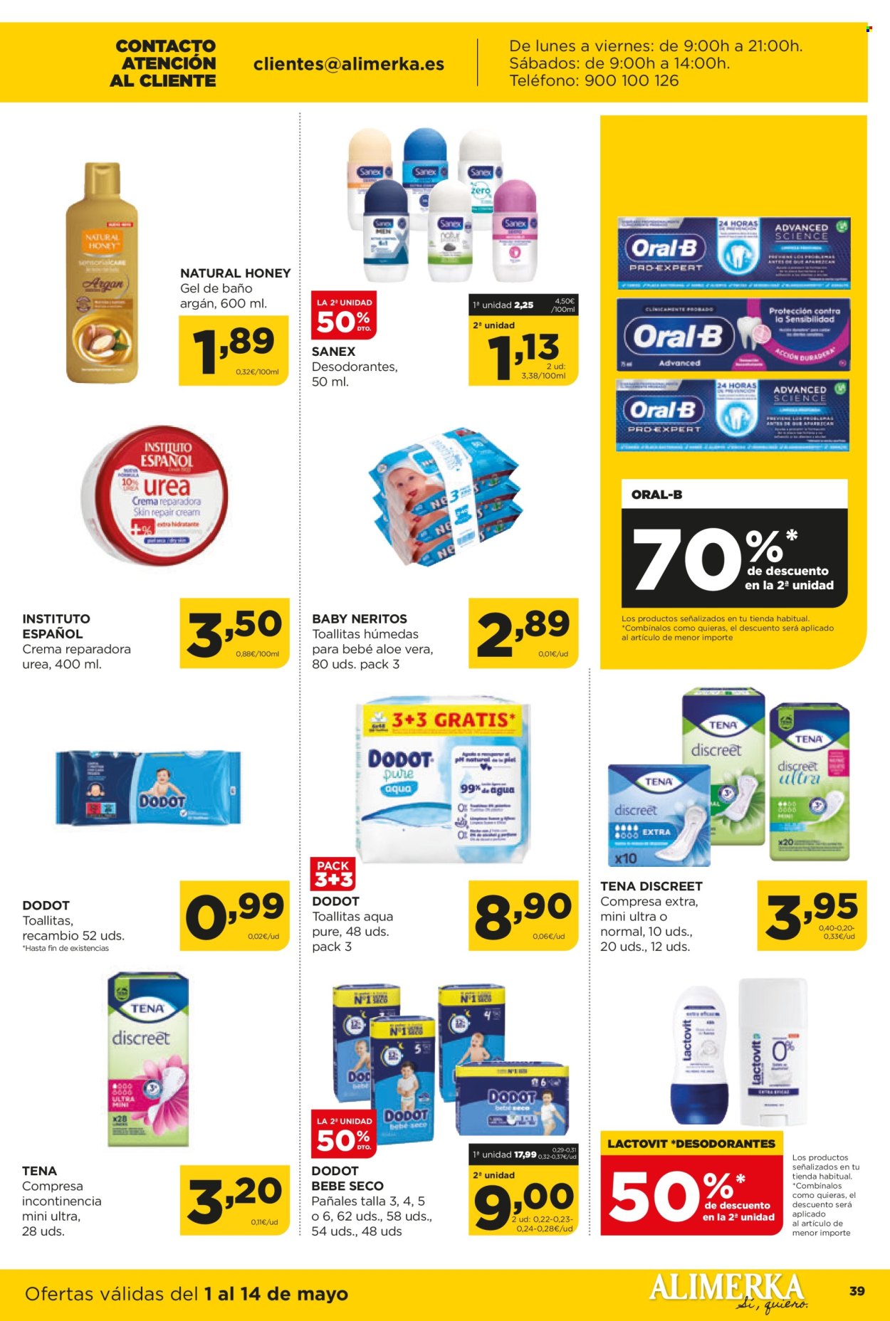 Folleto vigente Alimerka  - 1.5.2025 - 14.5.2025.
