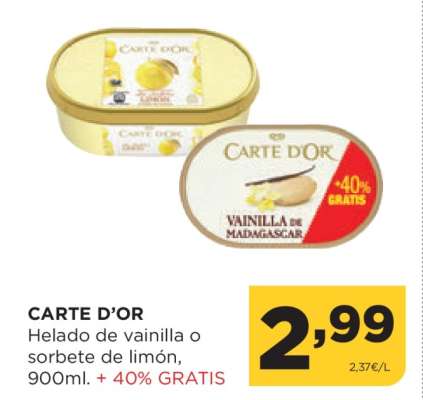 CARTE D’OR