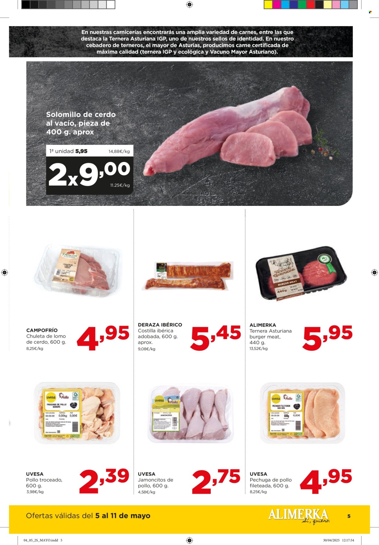 Folleto vigente Alimerka  - 5.5.2025 - 11.5.2025.