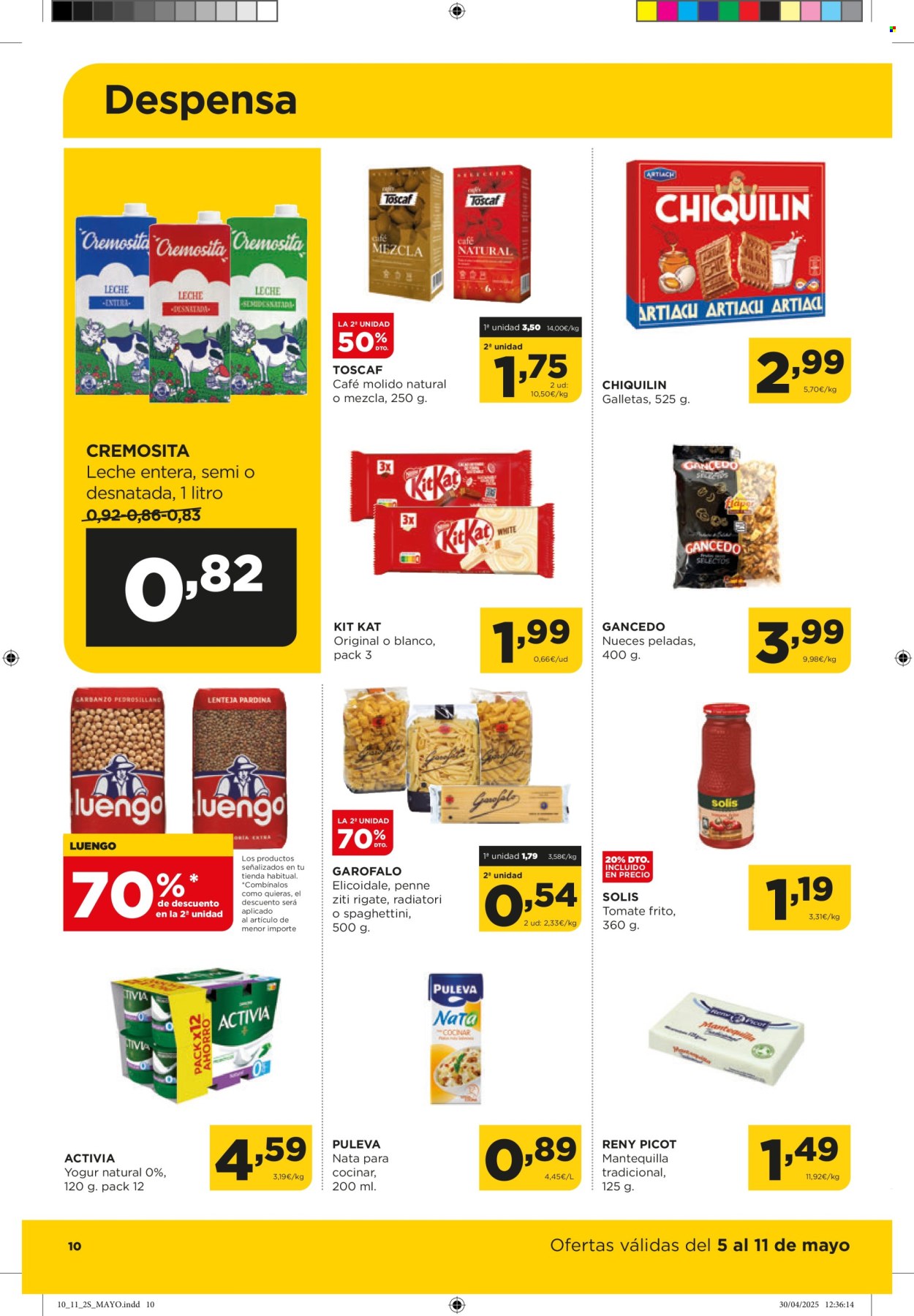 Folleto vigente Alimerka  - 5.5.2025 - 11.5.2025.