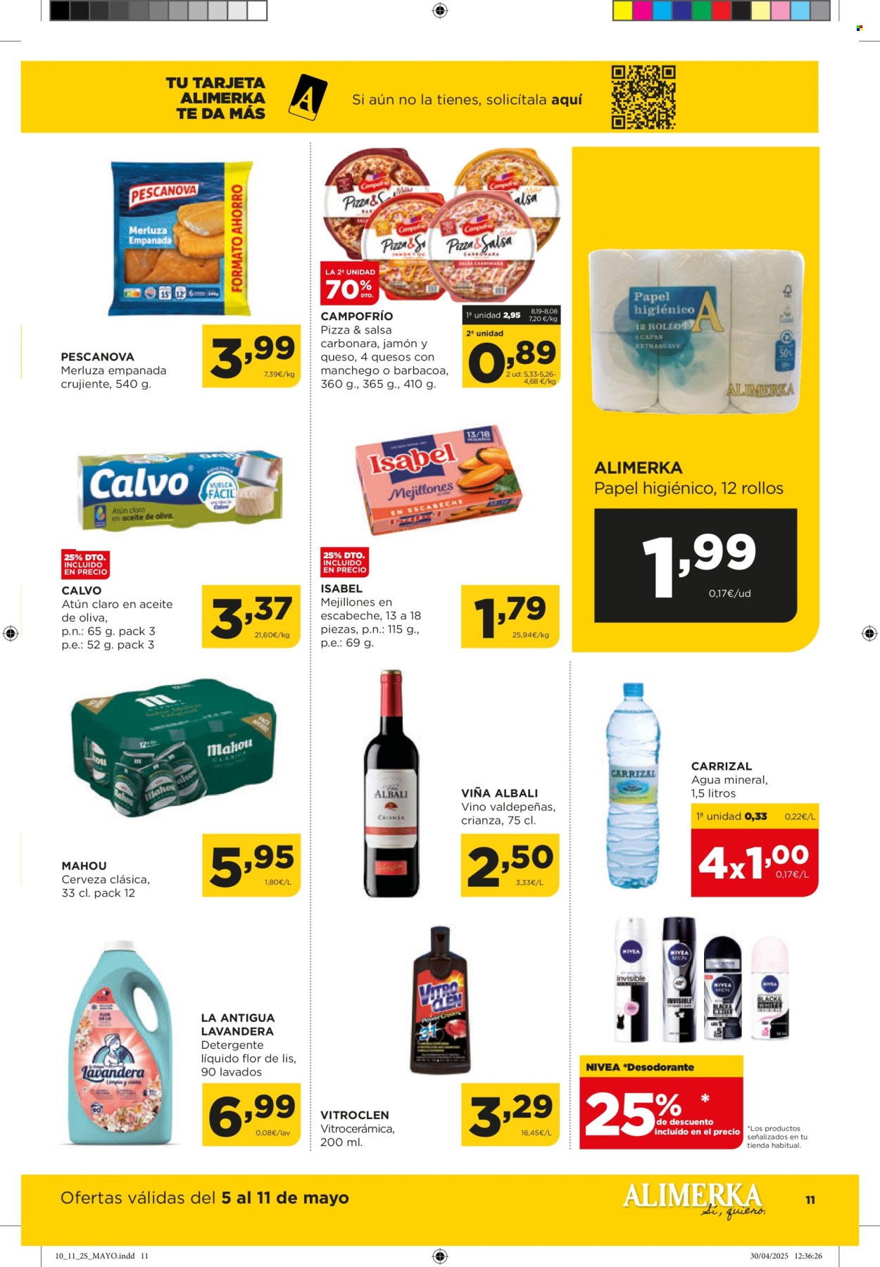 Folleto vigente Alimerka  - 5.5.2025 - 11.5.2025.