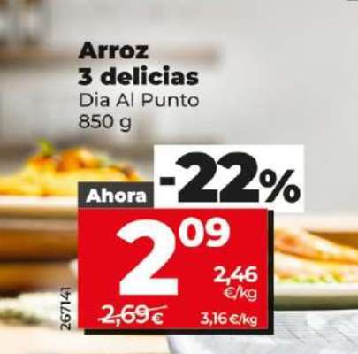 Arroz 3 delicias