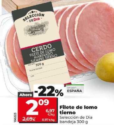 Filete de lomo tierno