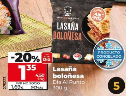 Lasaña boloñesa