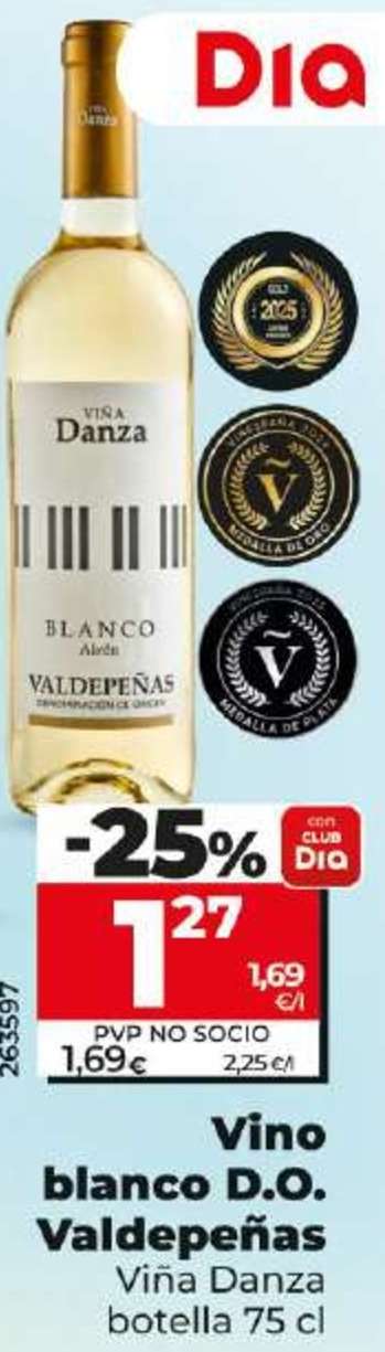 Vino blanco D.O. Valdepeñas