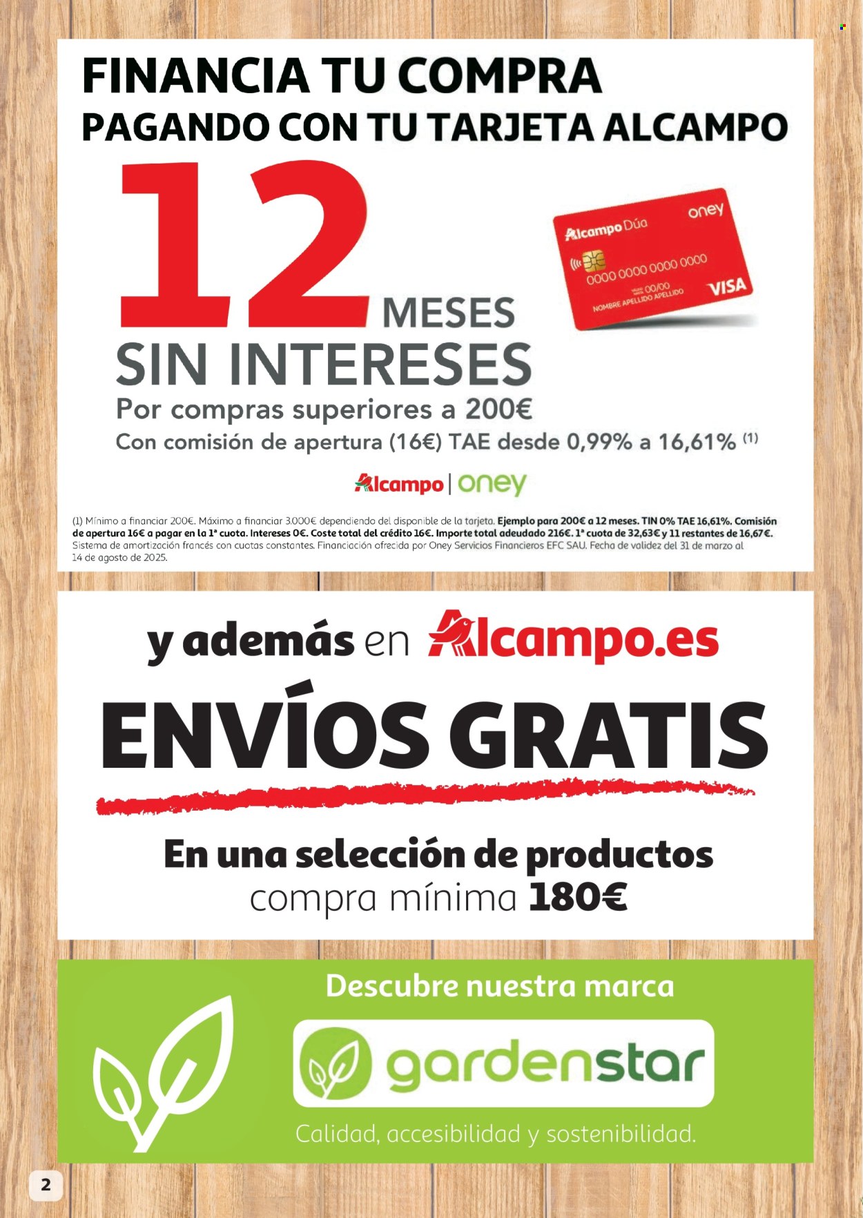 Folleto vigente Alcampo  - 6.5.2025 - 26.5.2025.