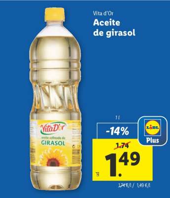 Vita d'Or Aceite de girasol