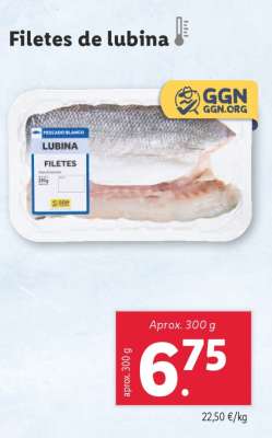 Filetes de lubina
