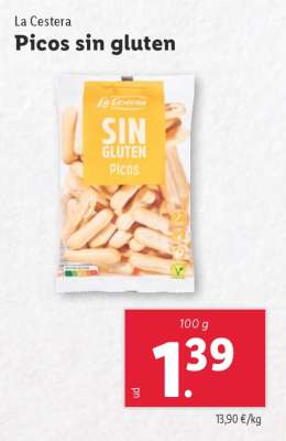 Picos sin gluten