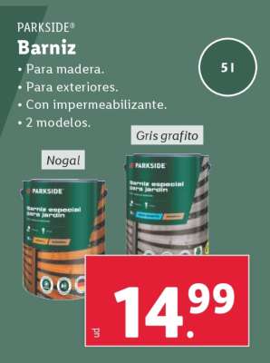 PARKSIDE Barniz