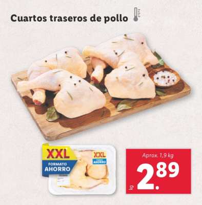 CUARTOS TRASEROS DE POLLO