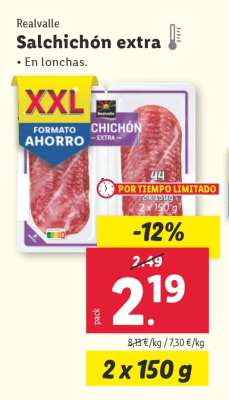 Realvalle Salchichón extra