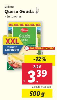 Milbona Queso gouda