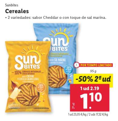 Sunbites Cereales