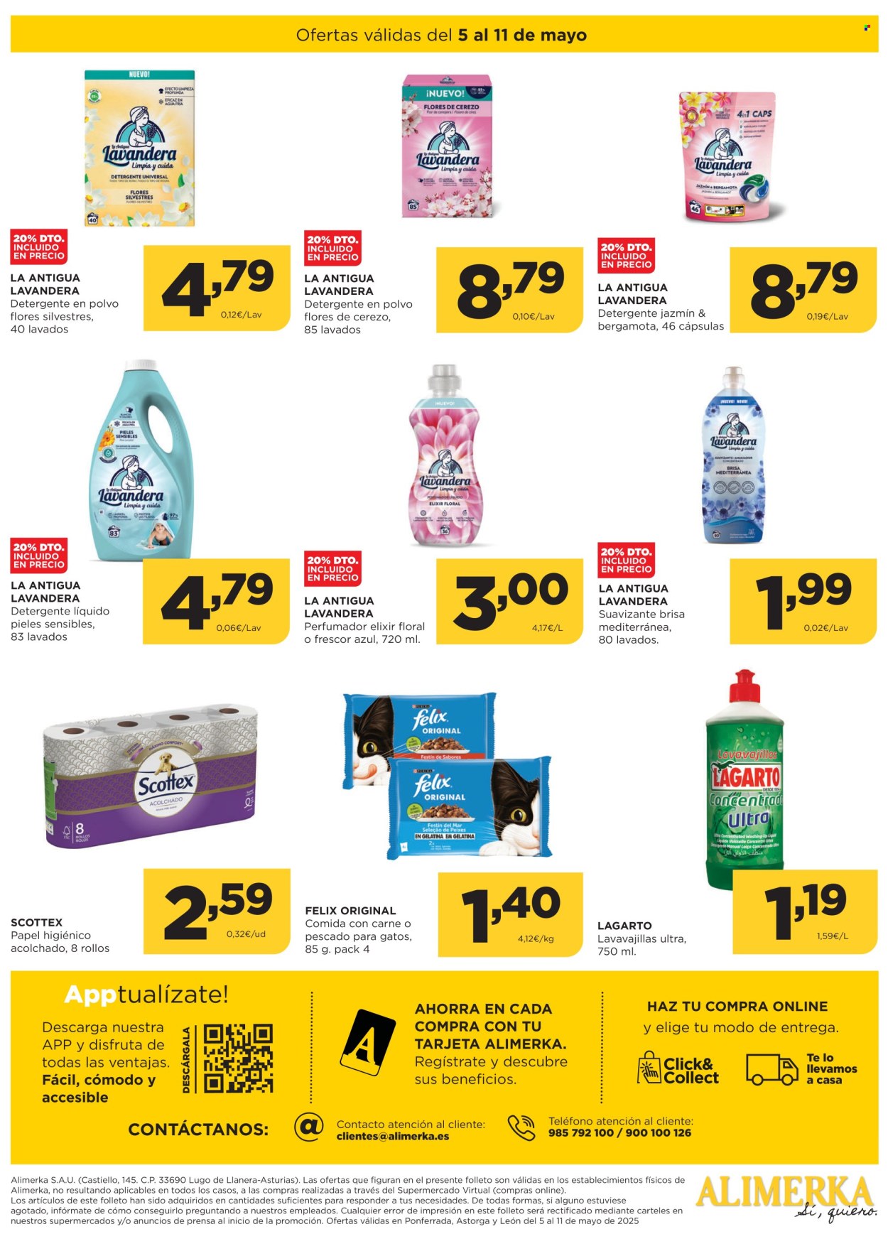 Folleto vigente Alimerka  - 5.5.2025 - 11.5.2025.