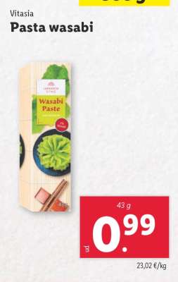 Pasta wasabi